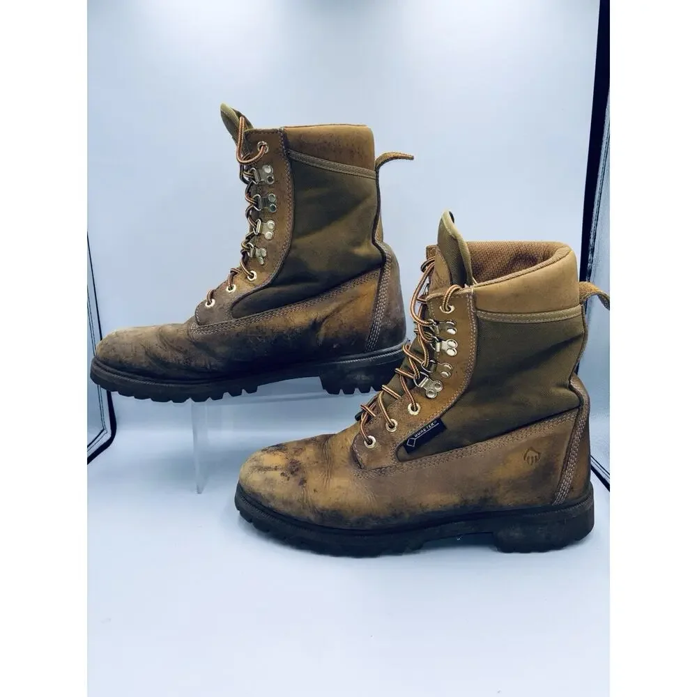 Wolverine Mens 13EW Midcalf Work Boots Thinsulate Ultra Vibram Leather Lace Up